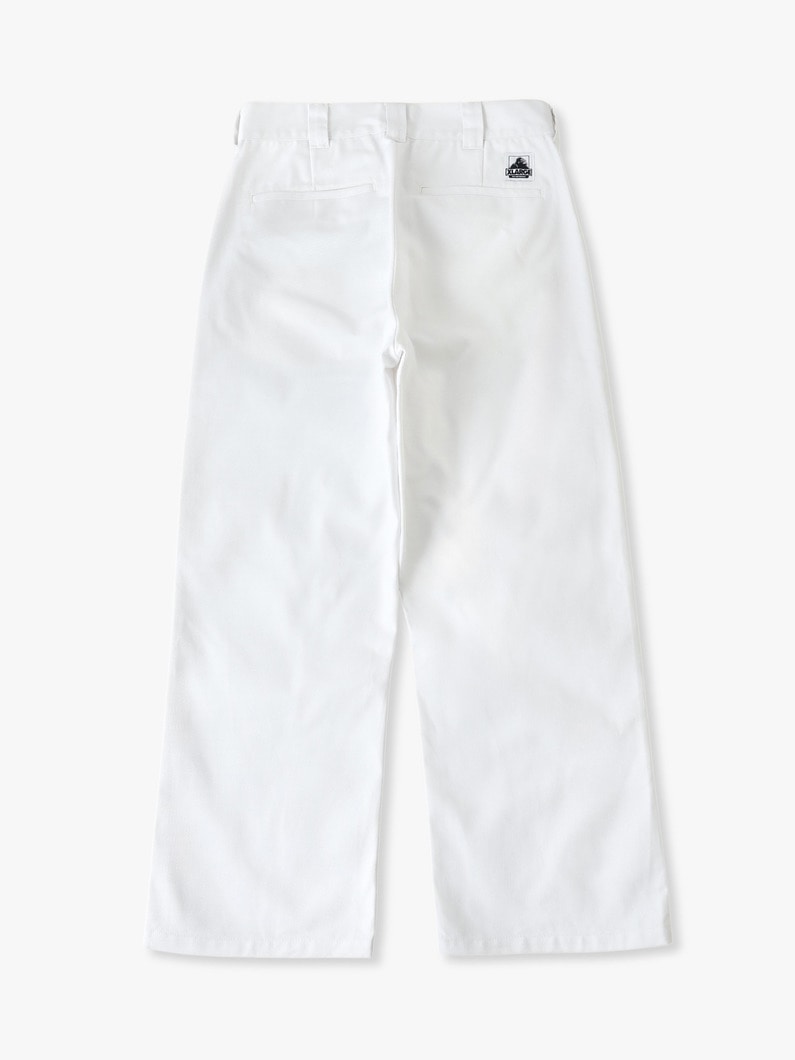 ツイル フォーマル パンツ 詳細画像 white 1