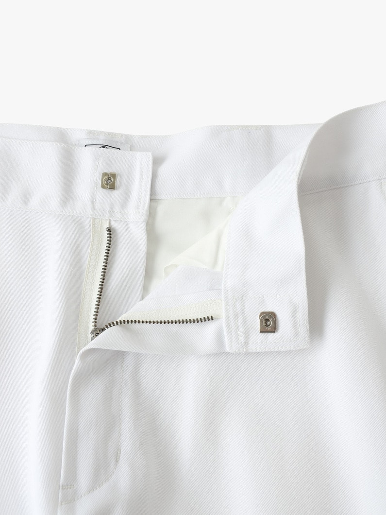 ツイル フォーマル パンツ 詳細画像 white 2