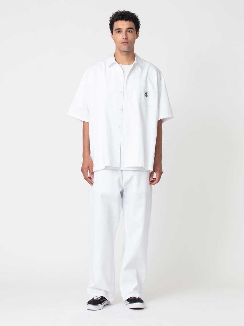 ツイル フォーマル パンツ 詳細画像 white 2