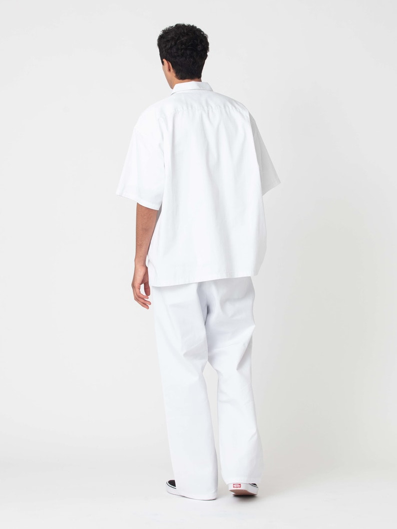 ツイル フォーマル パンツ 詳細画像 white 3