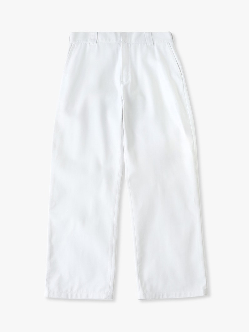 ツイル フォーマル パンツ 詳細画像 white 4