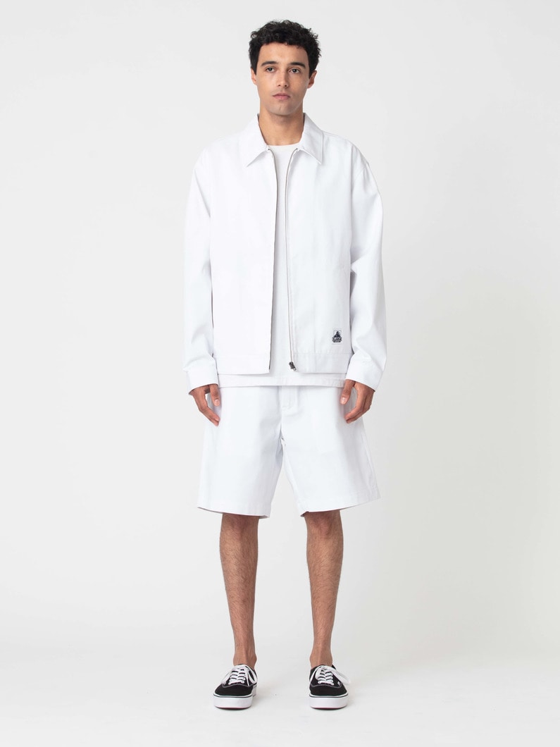 ツイル フォーマル ショーツ 詳細画像 white 2