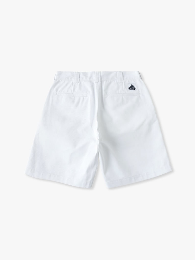 ツイル フォーマル ショーツ 詳細画像 white 5