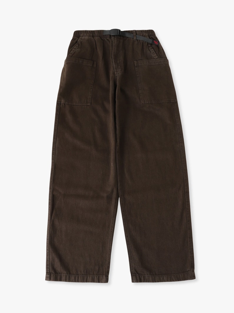 ヘンプ リラックスフィッ トパンツ 詳細画像 brown
