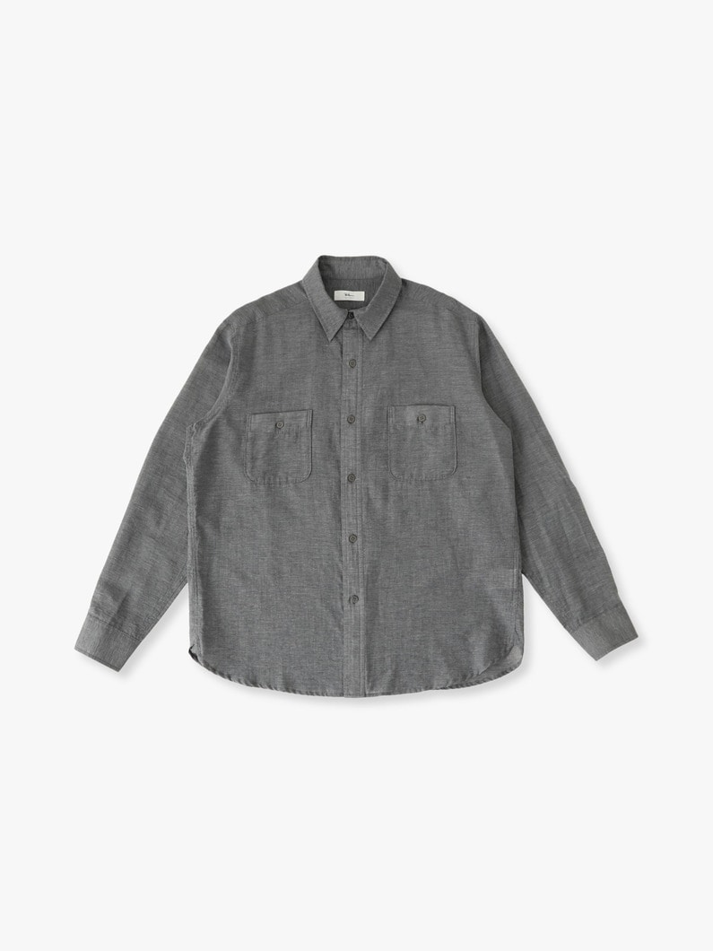 マンテコ エアヴェール シャツ 詳細画像 gray