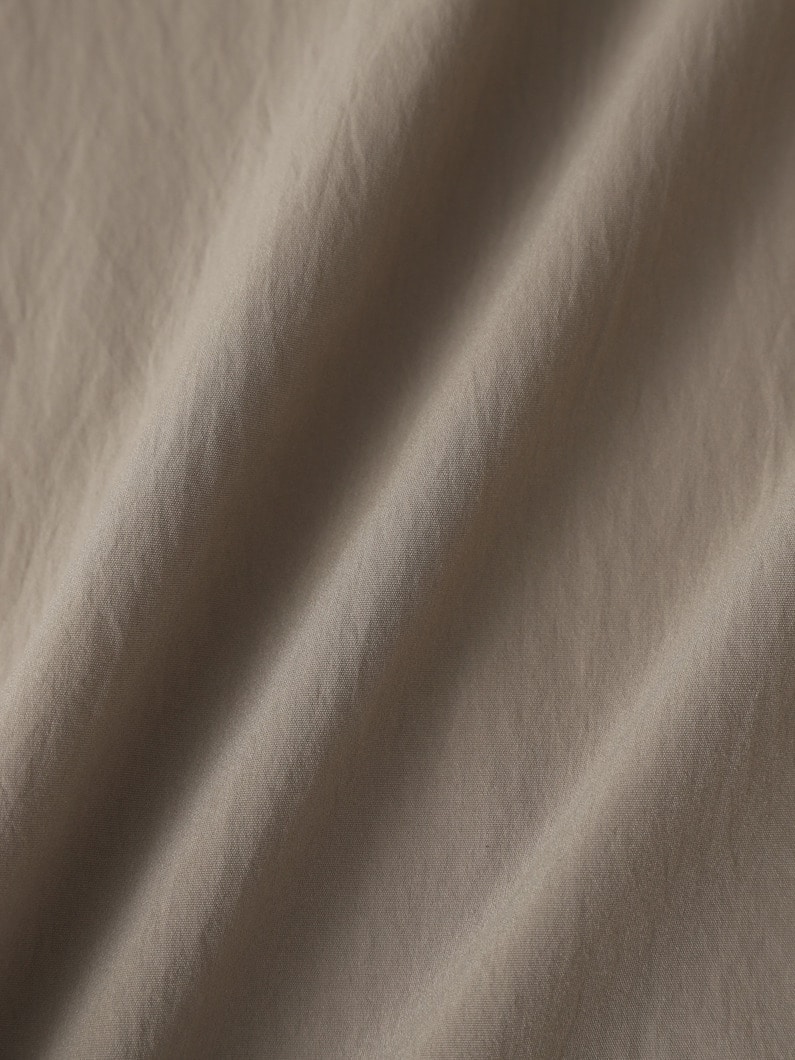 ポリエステルタスラン ストレッチ ショートスリーブシャツ 詳細画像 gray 3
