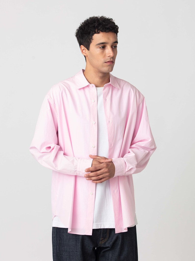 アルビニ シャツ 詳細画像 pink