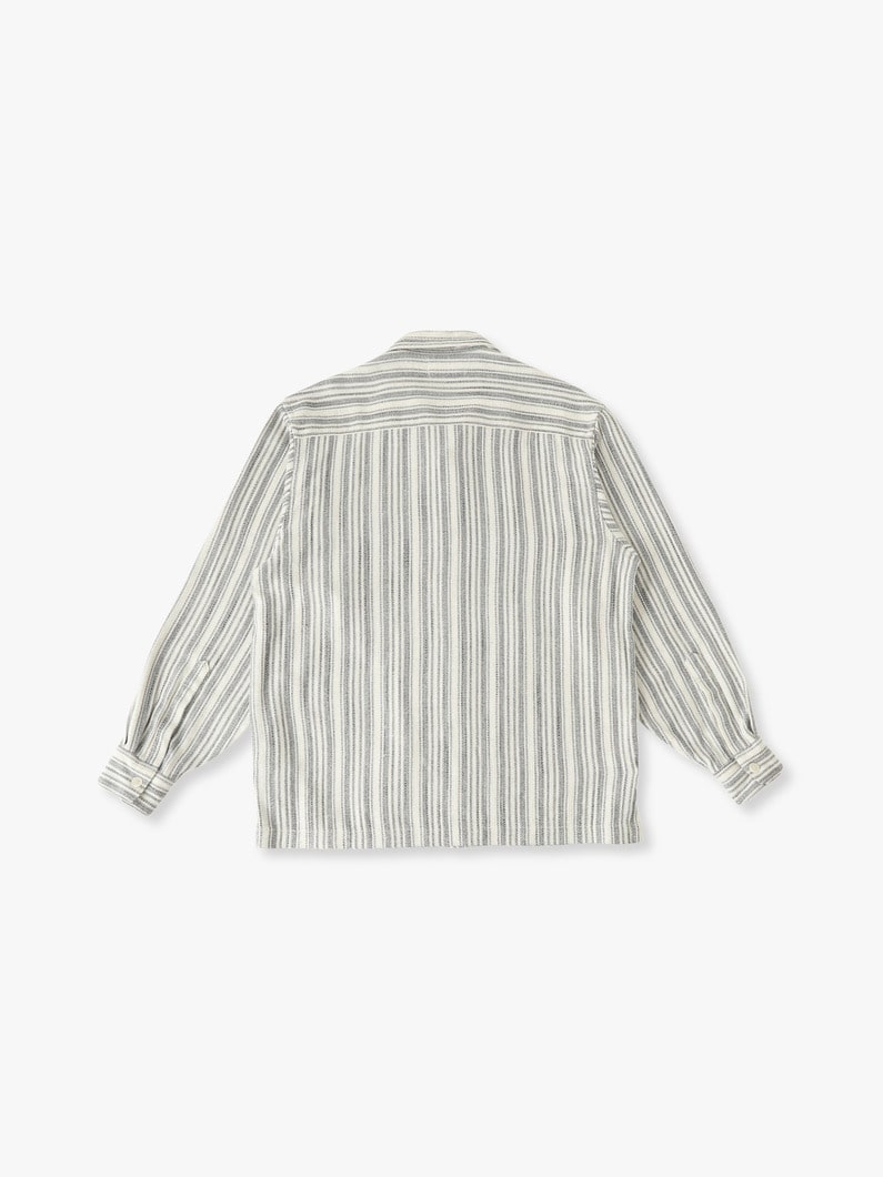 ストライプ シャツ 詳細画像 beige 1