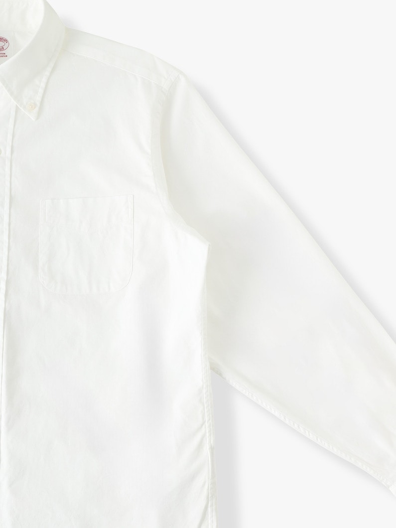 ピンポイント オックスフォードシャツ 詳細画像 white 2