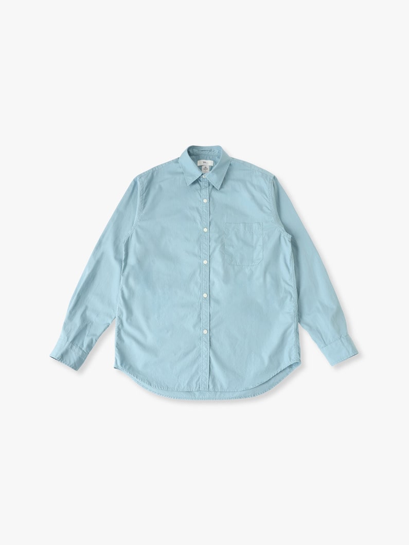 トーマスメイソン ブロード シャツ 詳細画像 turquoise 4