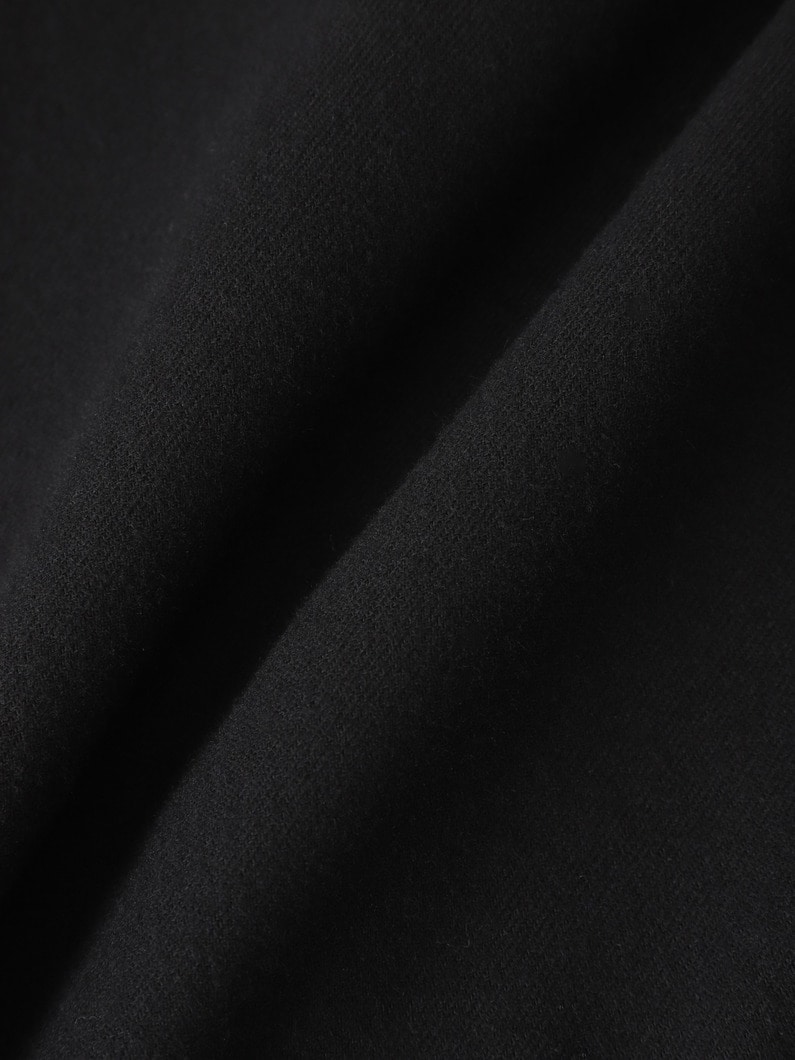 マール フーデッド オーバーシャツ 詳細画像 black 4