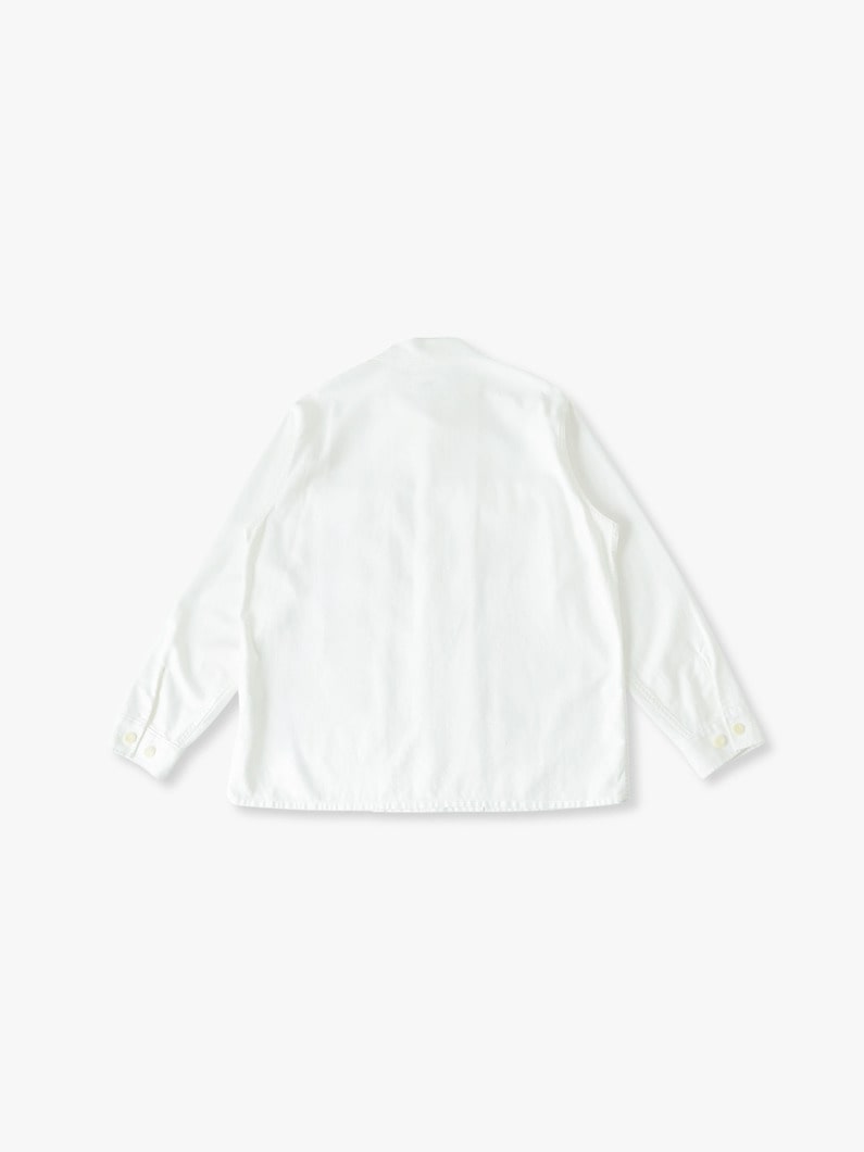 ロングエージング ユーティリティシャツ 詳細画像 off white 1