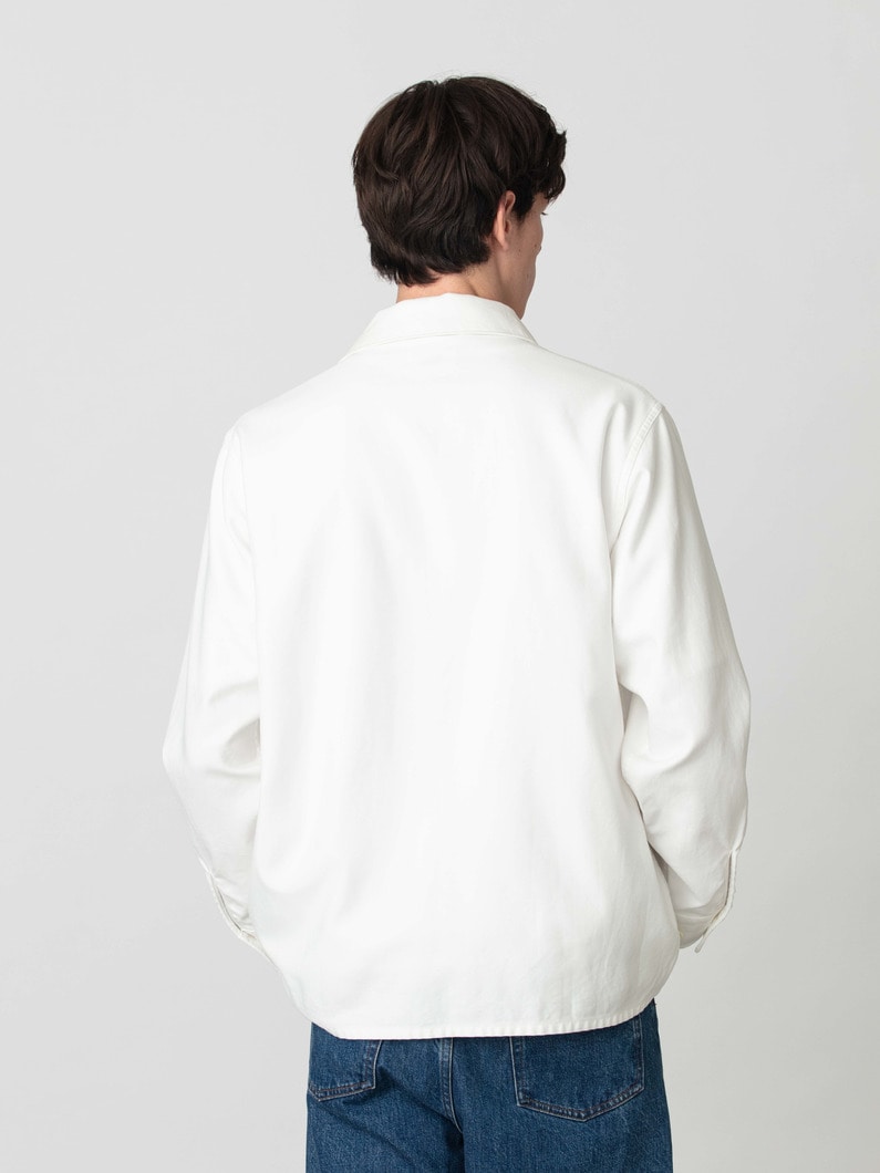 ロングエージング ユーティリティシャツ 詳細画像 off white 3