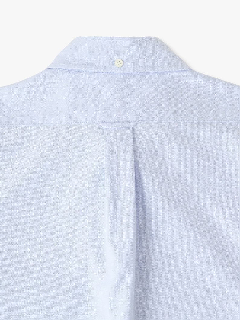 スーピマオックスフォード ワイドフィット ボタンダウンシャツ 詳細画像 white 3