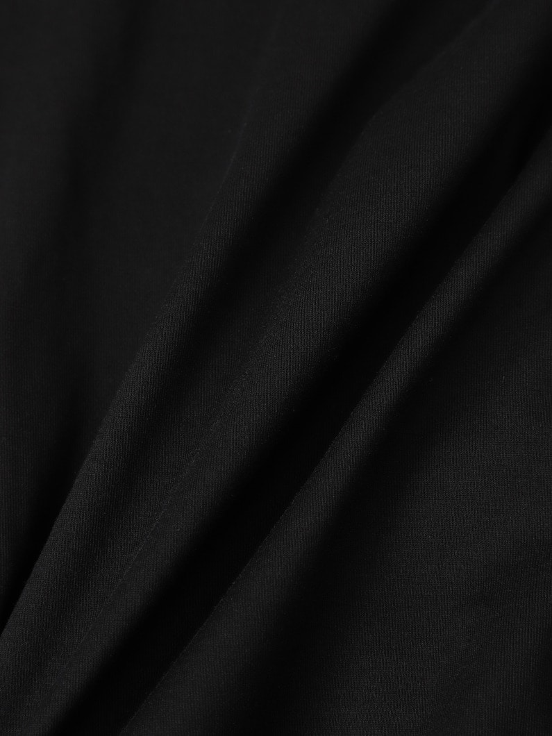 スーピマコットン ジャージー シャツ 詳細画像 black 4