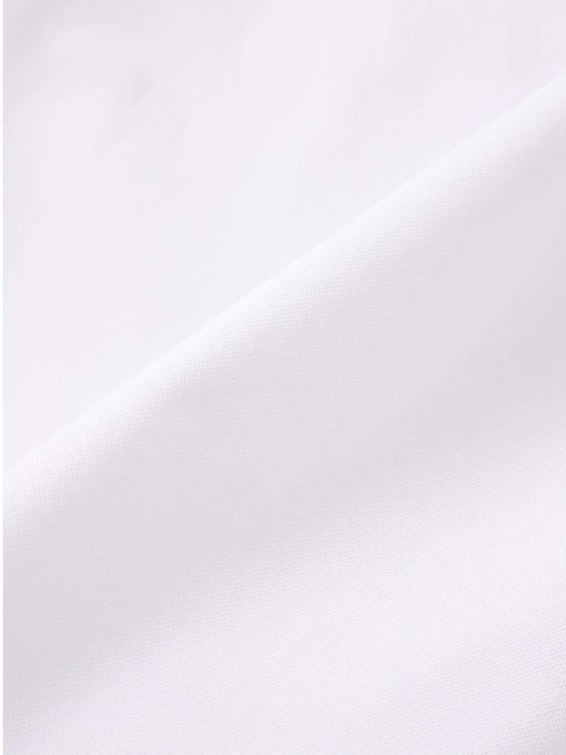 オーガニックコットン オックスフォード ボタンダウン シャツ 詳細画像 white 3