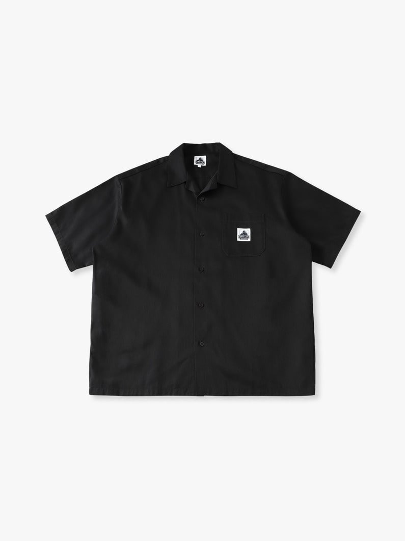 ツイル ワークシャツ 詳細画像 black 3