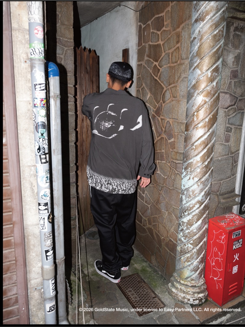 グラフィック シャツ 詳細画像 black 1