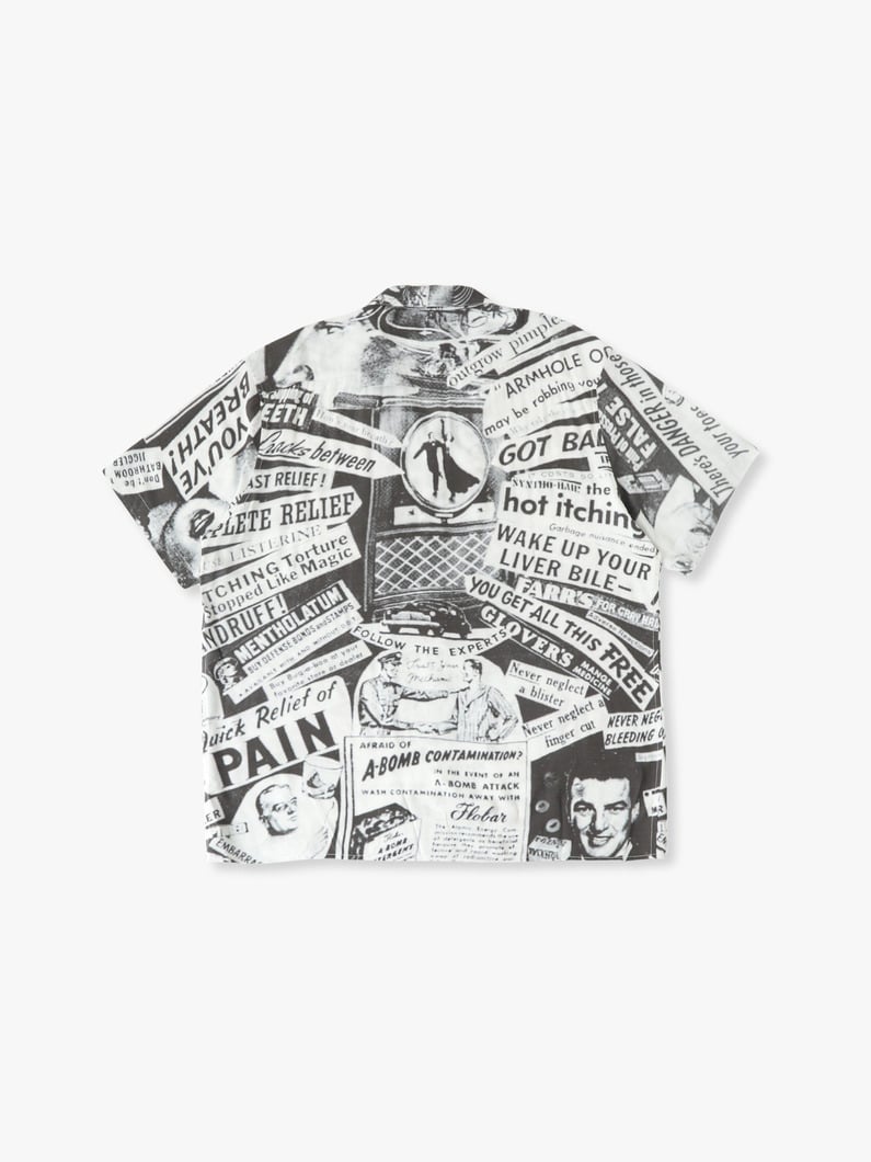 グラフィック ショートスリーブシャツ 詳細画像 white 1