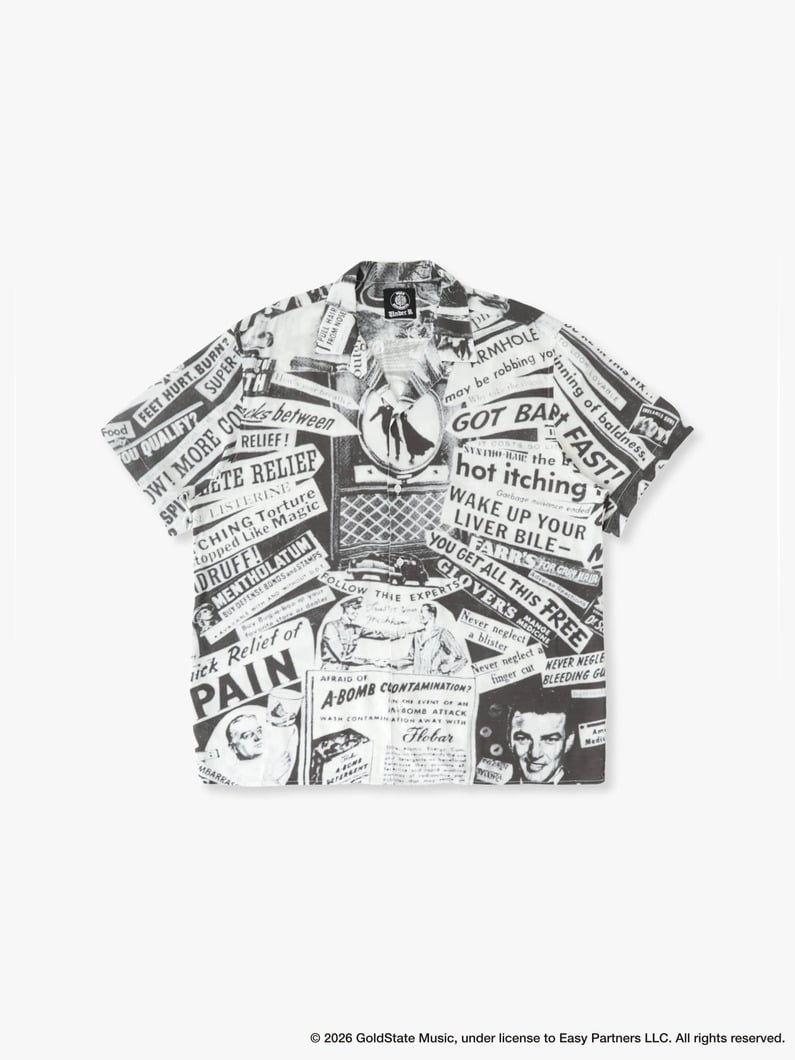 グラフィック ショートスリーブシャツ 詳細画像 white 2