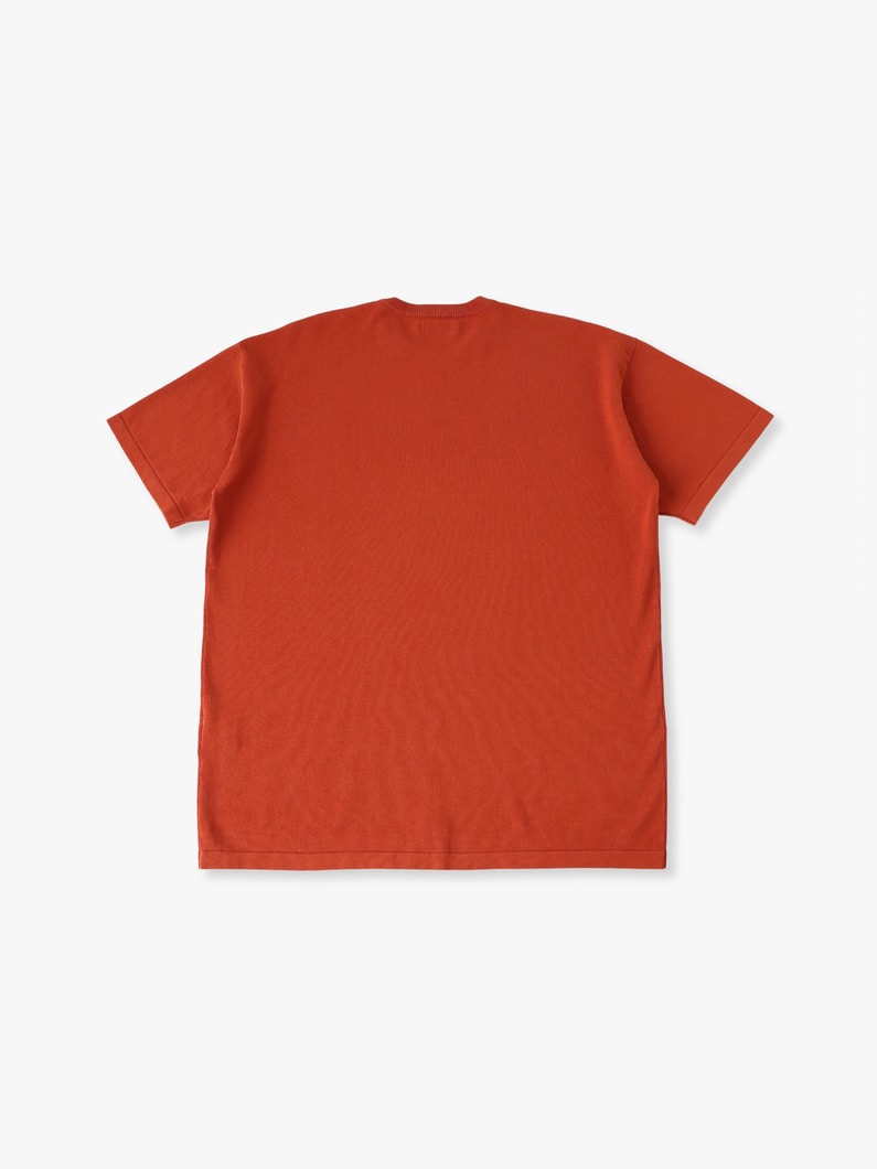 アシッドニット ティー 詳細画像 dark orange 1
