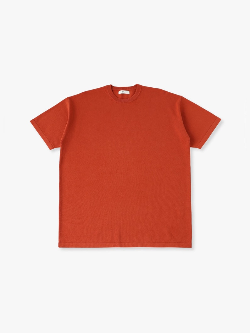 アシッドニット ティー 詳細画像 dark orange 3