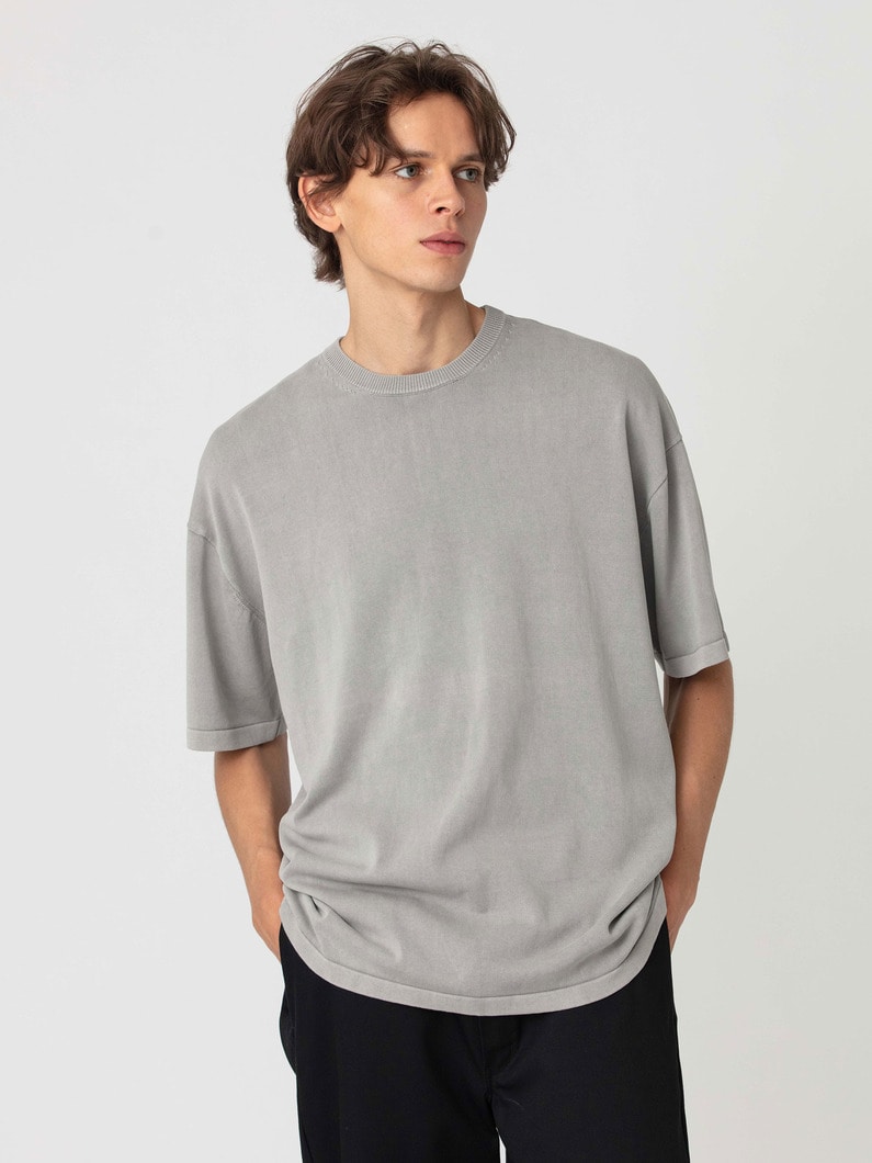 アシッドニット ティー 詳細画像 light gray