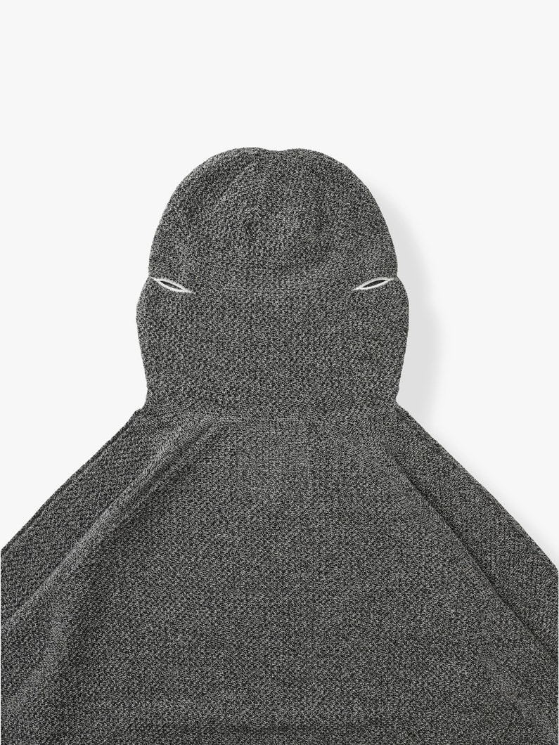 パーフォレイテッド ホールガーメントニット プルオーバー 詳細画像 gray 4