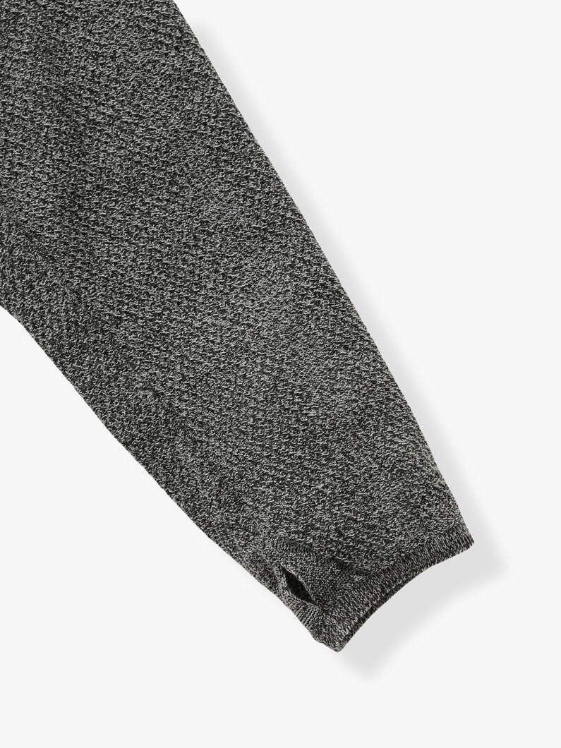 パーフォレイテッド ホールガーメントニット プルオーバー 詳細画像 gray 6