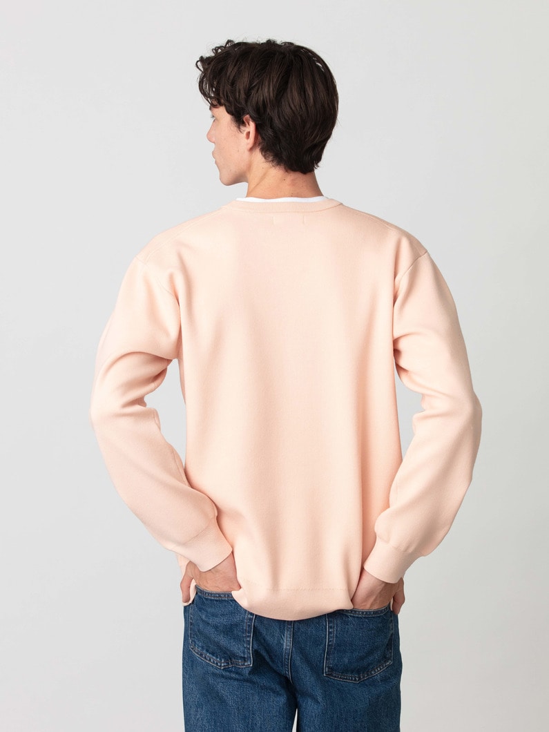 スムース ウールニット プルオーバー 詳細画像 pink 2