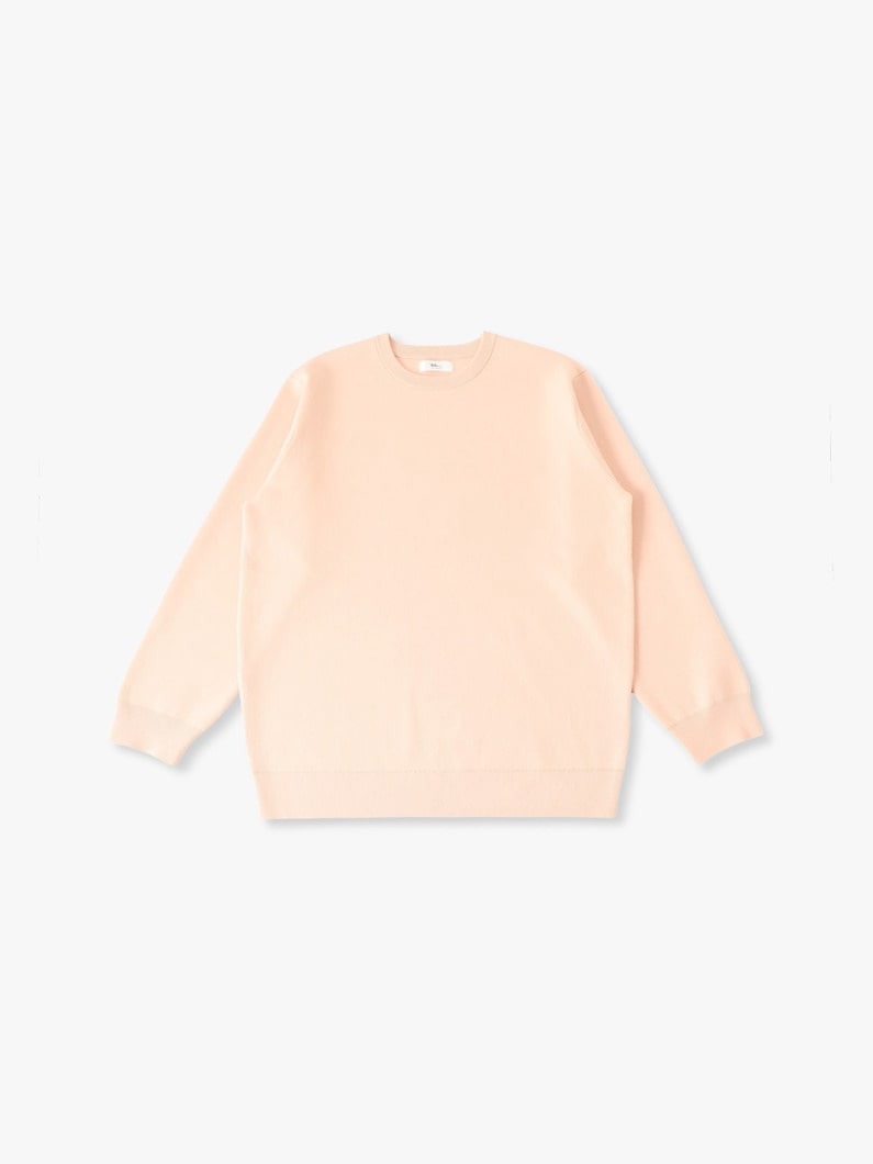スムース ウールニット プルオーバー 詳細画像 pink 3