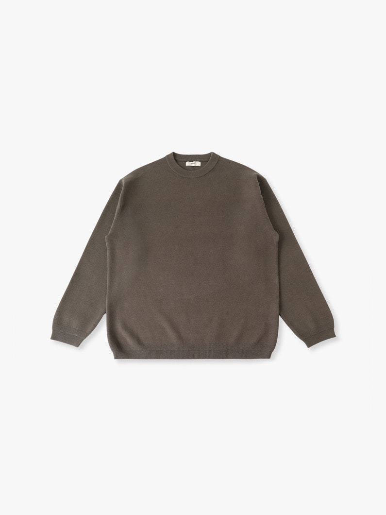 ミラノリブ ニット プルオーバー 詳細画像 charcoal gray 3