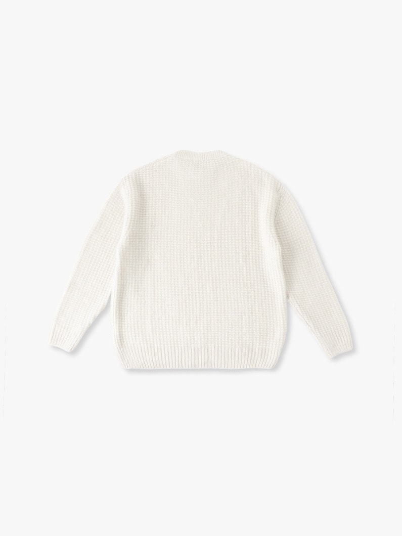 モヘアニット プルオーバー 詳細画像 white 1
