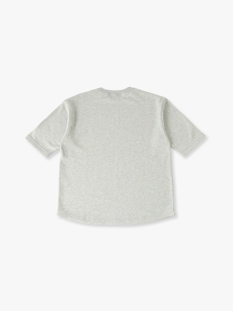 ガスクリア テリー スウェット ティー 詳細画像 top gray 1