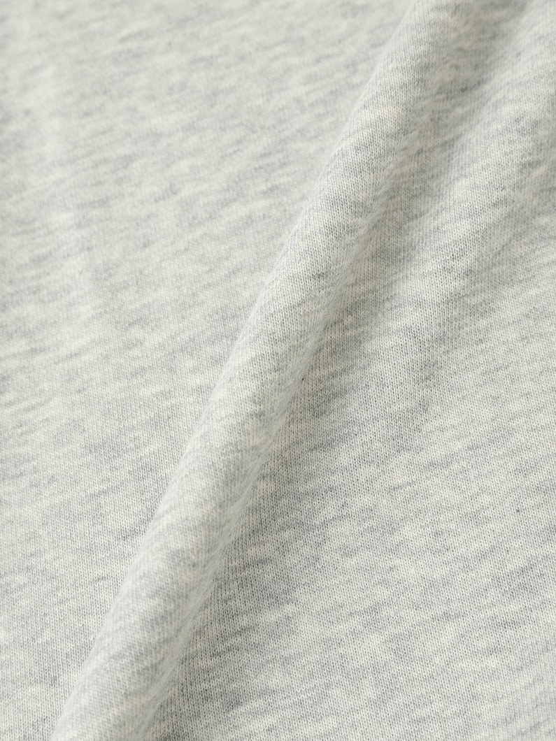 ガスクリア テリー スウェット ティー 詳細画像 top gray 4
