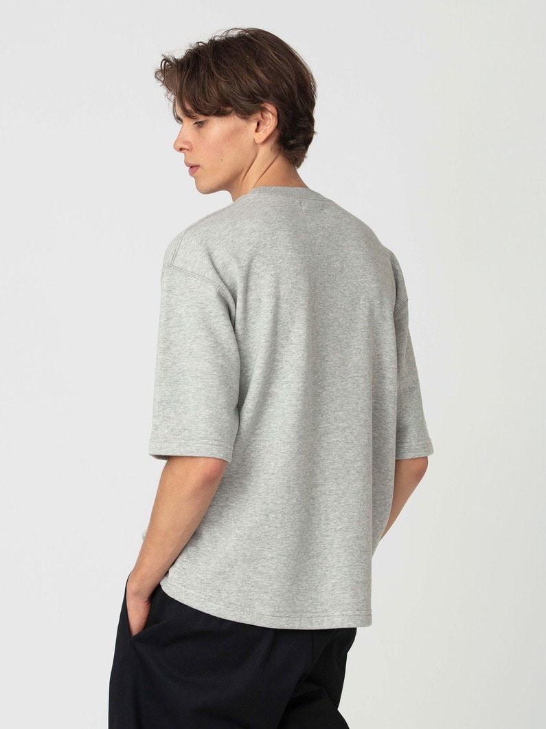 ガスクリア テリー スウェット ティー 詳細画像 top gray 2