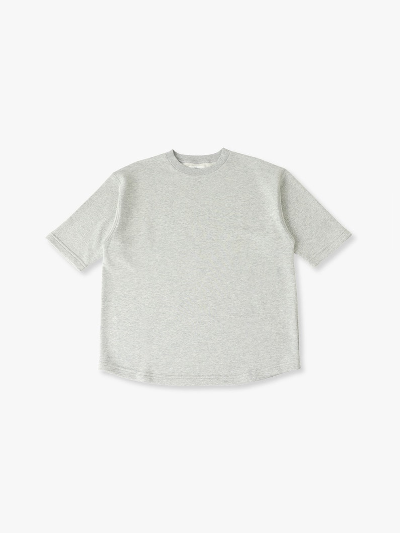 ガスクリア テリー スウェット ティー 詳細画像 top gray 3