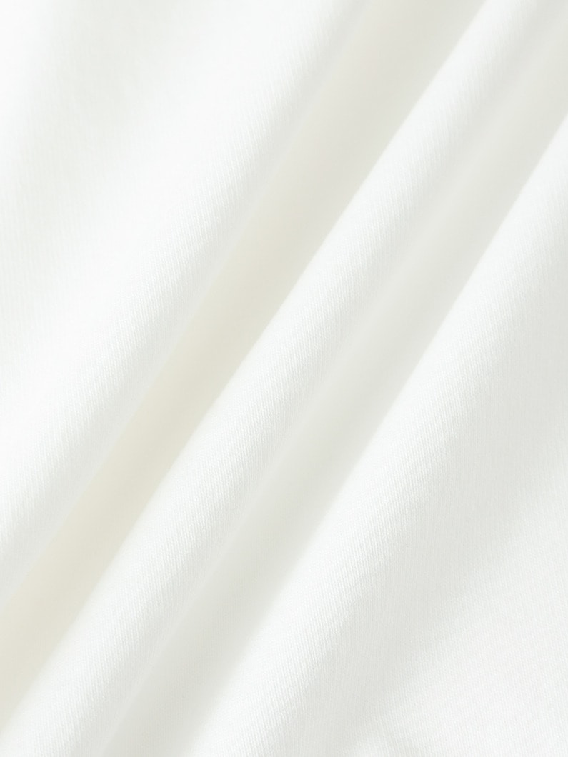 オーガニックコットン ジャージー ティー 詳細画像 off white 3