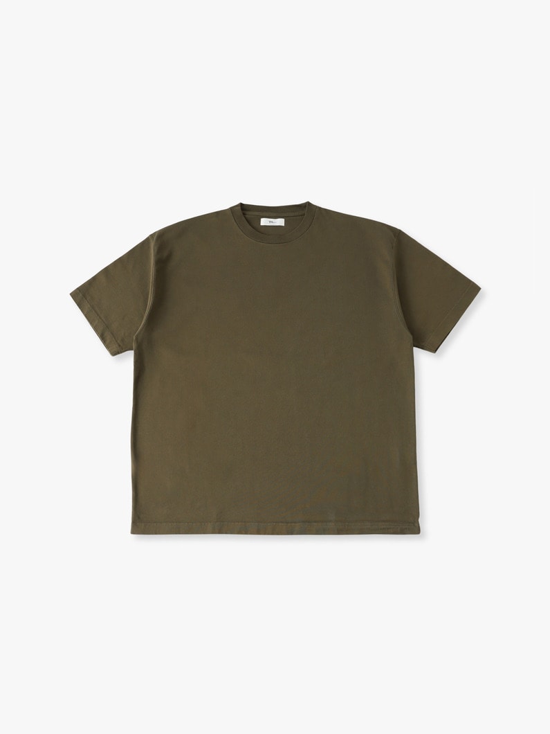 オーガニックコットン ジャージー ティー 詳細画像 khaki