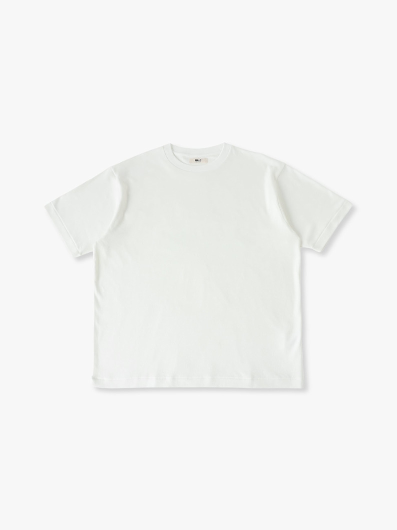 オーガニックコットン スムース ティー 詳細画像 white 3