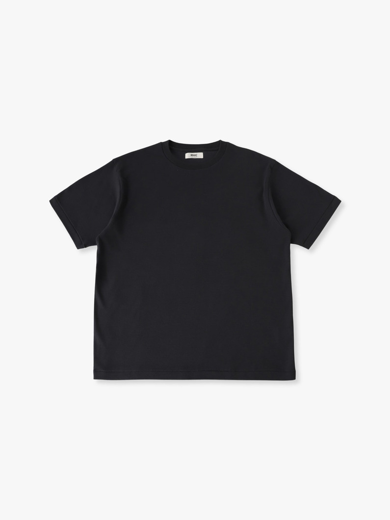オーガニックコットン スムース ティー 詳細画像 black 3