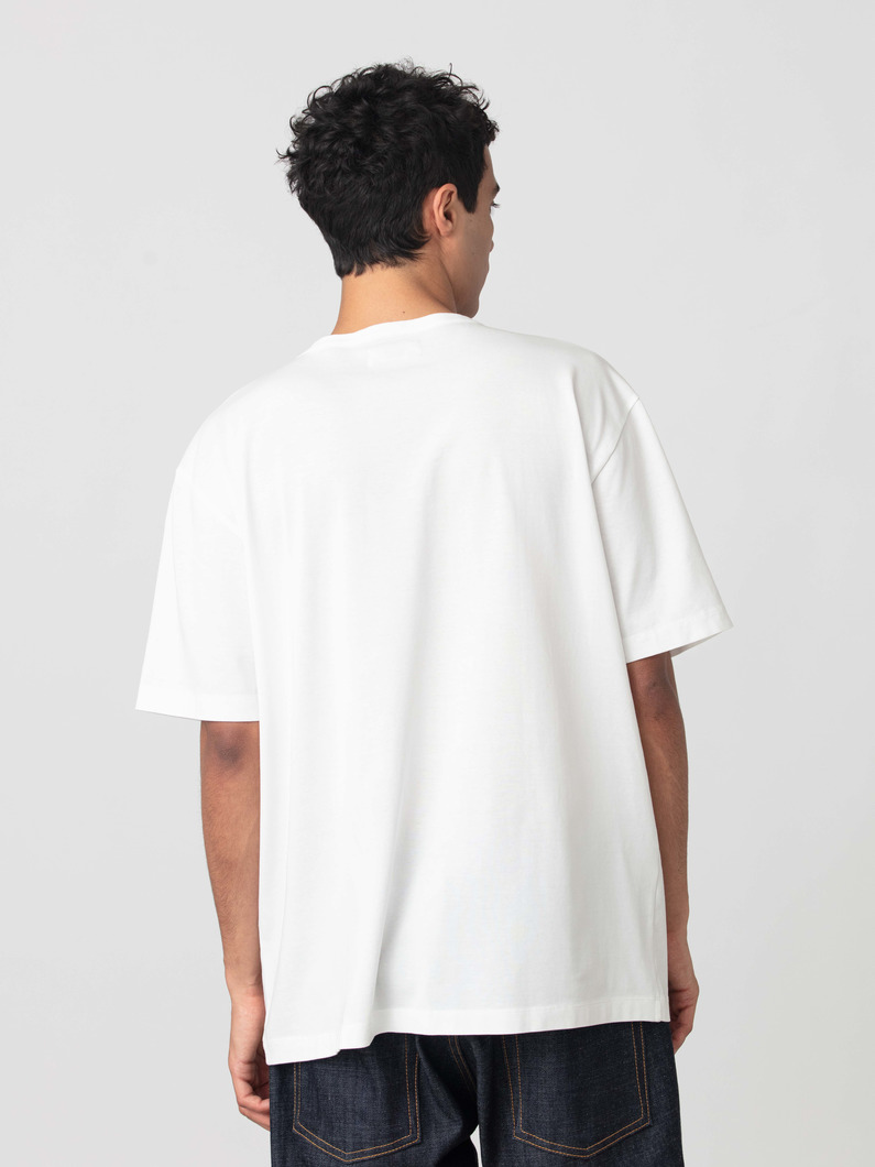 キュプラ コットン ティー 詳細画像 white 2