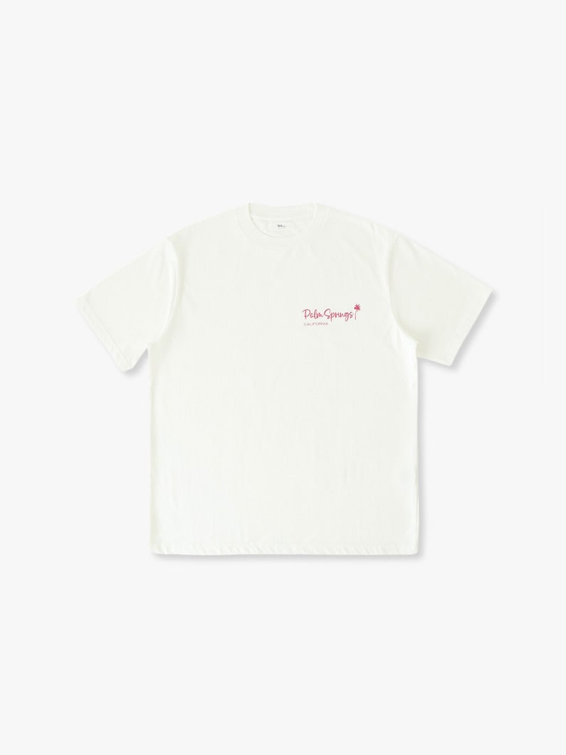 パームスプリングス ビジター ティー 詳細画像 off white 3