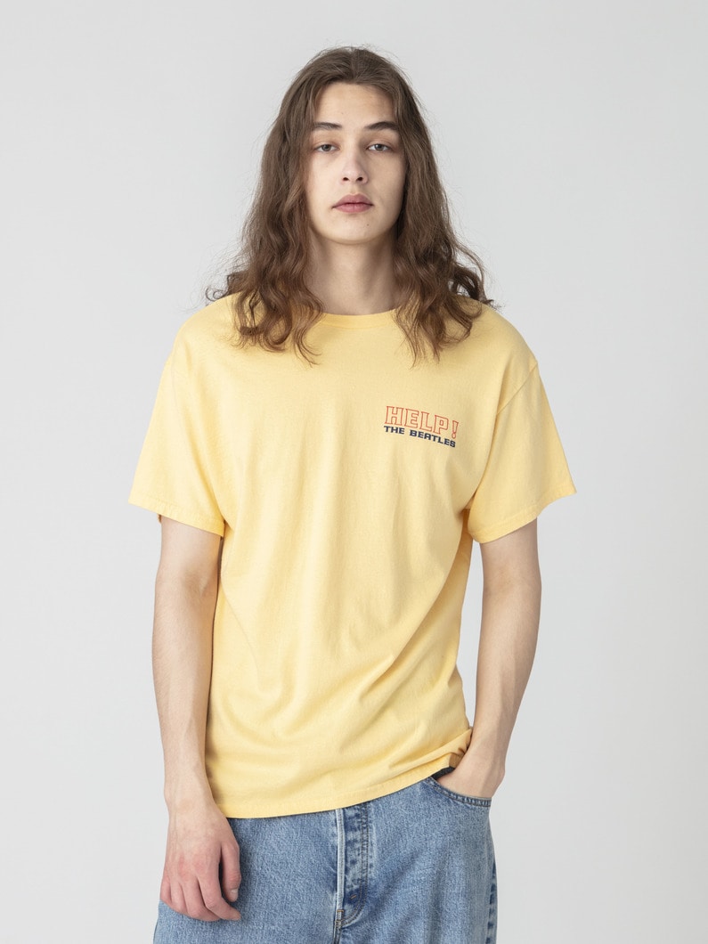 グラフィックティー No,6（men） 詳細画像 yellow 1