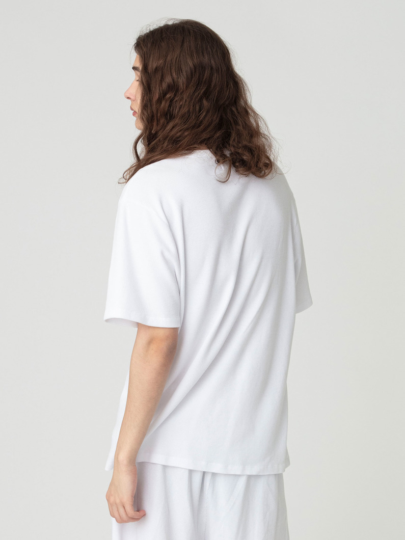 サーマル バインダーネック ティー 詳細画像 white 2
