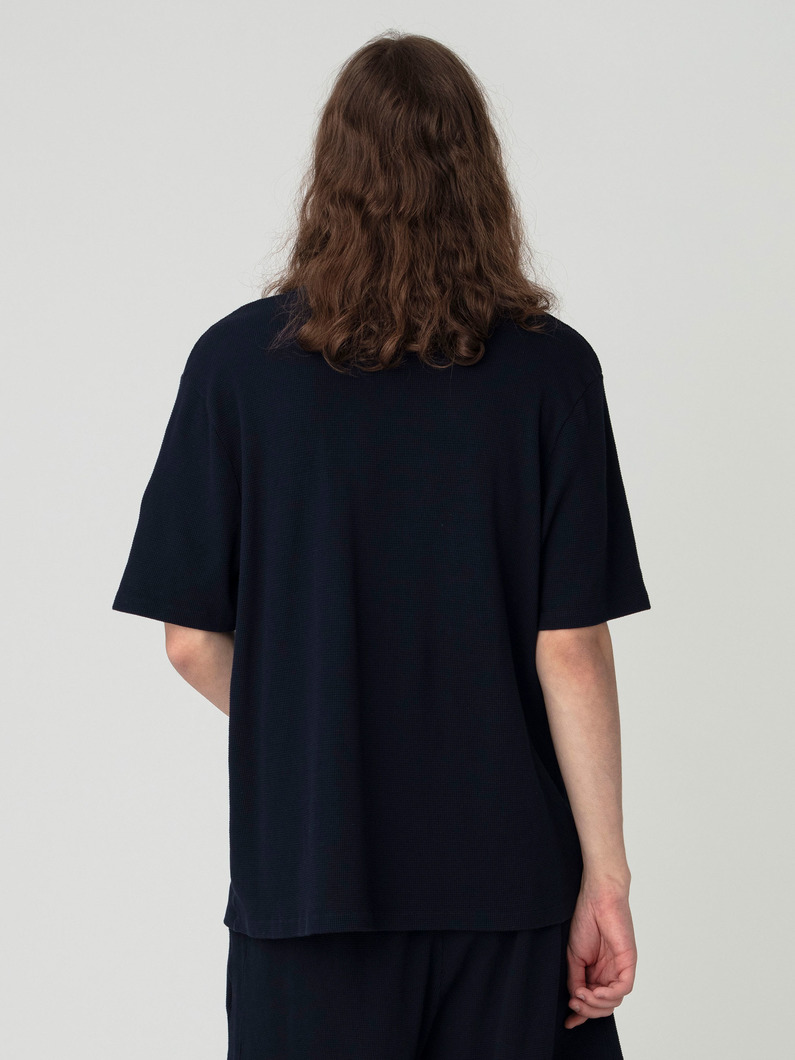 サーマル バインダーネック ティー 詳細画像 navy 2