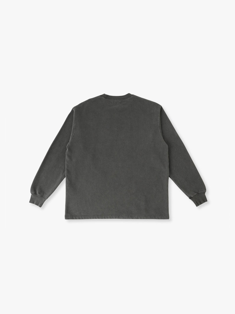 ピケ パイル ロングスリーブティー 詳細画像 charcoal gray 1