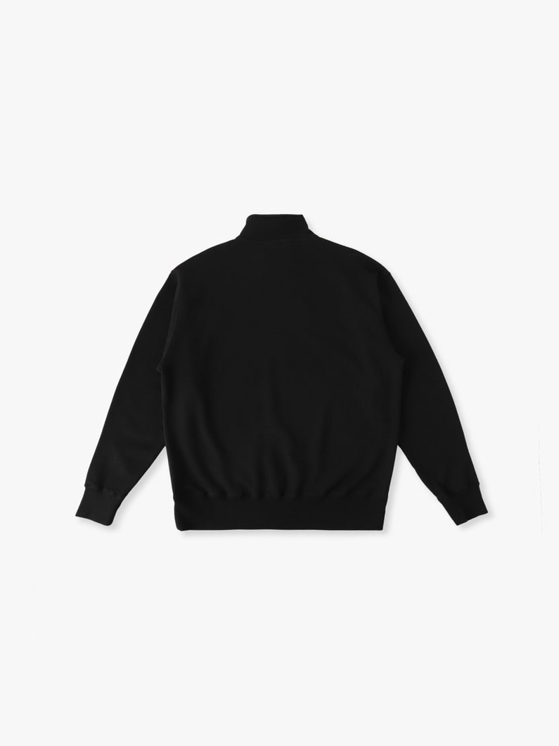 アスレチック ハーフジップ プルオーバー 詳細画像 black 1