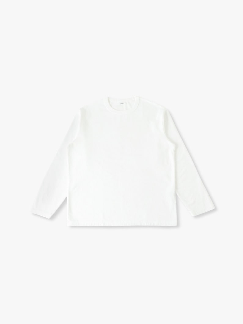 ハイゲージ ミニフリース ロングスリーブティー 詳細画像 off white 1