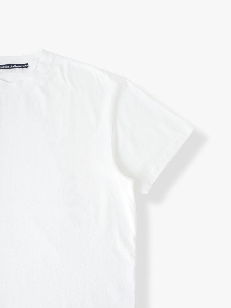 バックロゴ ボックスフィット ティー 詳細画像 white 2